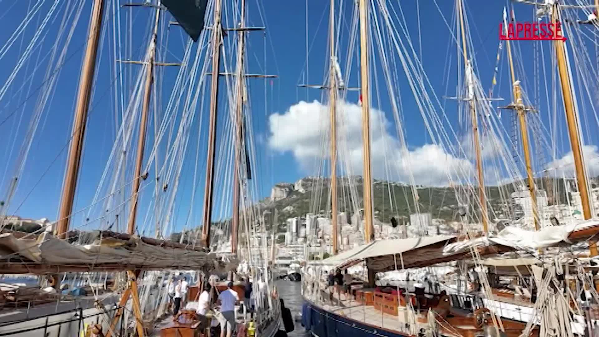 monaco classic week 2025 in mare 50 vele storiche e 160 imbarcazioni d8217epoca