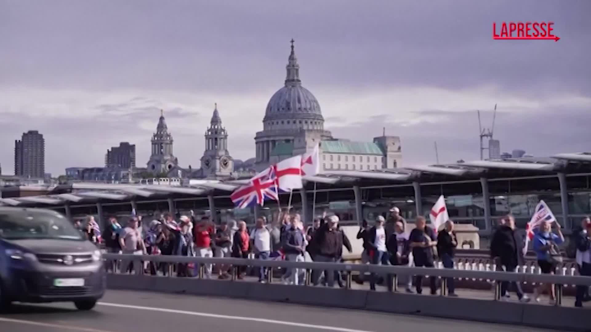 Londra, i sostenitori dell