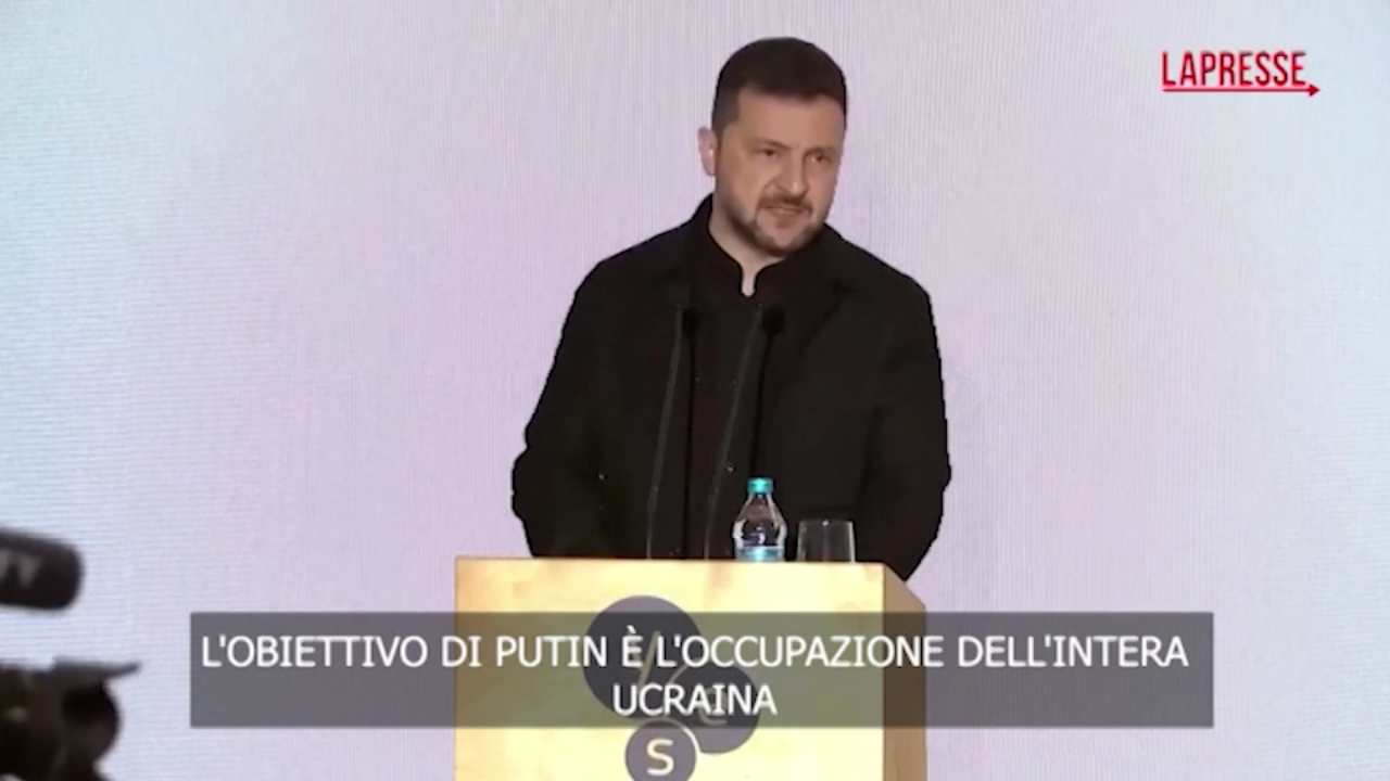 Ucraina, Zelensky: "Putin vuole occupare tutto il Paese"