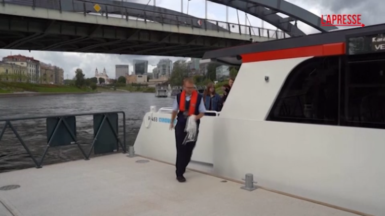 Lituania, Vilnius prima città ad avere trasporto pubblico fluviale completamente elettrico