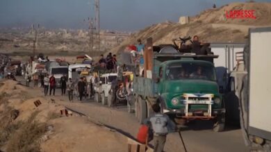 Gaza, cresce il numero di palestinesi sfollati a causa dell'escalation del conflitto