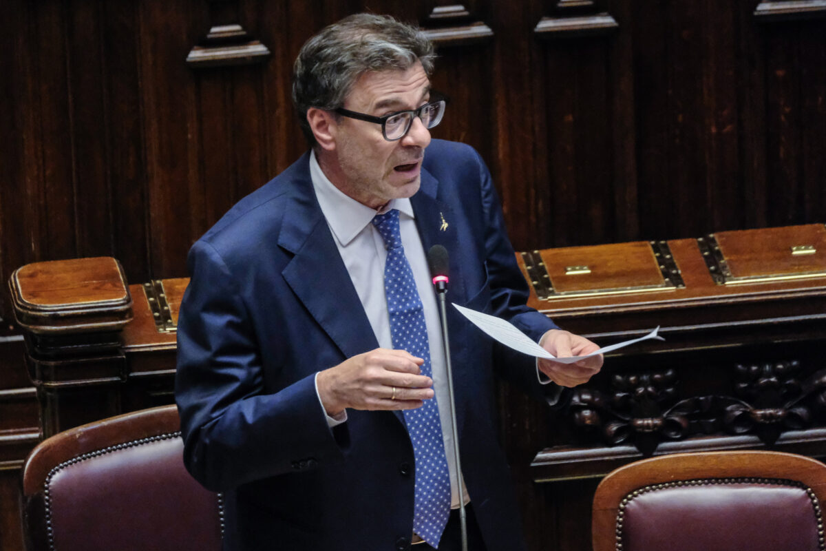 Manovra, Giorgetti: “Confermiamo le nostre previsioni macroeconomiche”