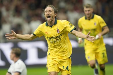 Serie A, Milan-Bologna 1-0 con primo gol di Modric