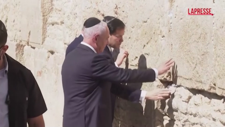 Israele, Netanyahu e Rubio al Muro del Pianto a Gerusalemme