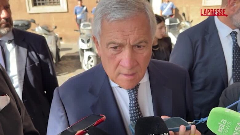 Gaza, Tajani: "Su sanzioni a Israele valuteremo proposte Ue"