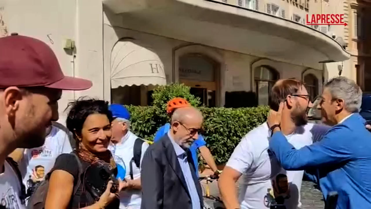 angelo catanzaro 800 km in triciclo da torino a roma