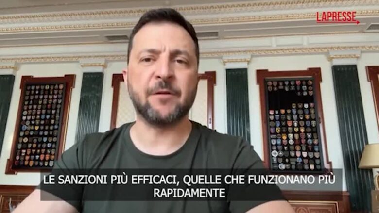Ucraina, Zelensky: "Sanzioni a raffinerie quelle più efficaci "