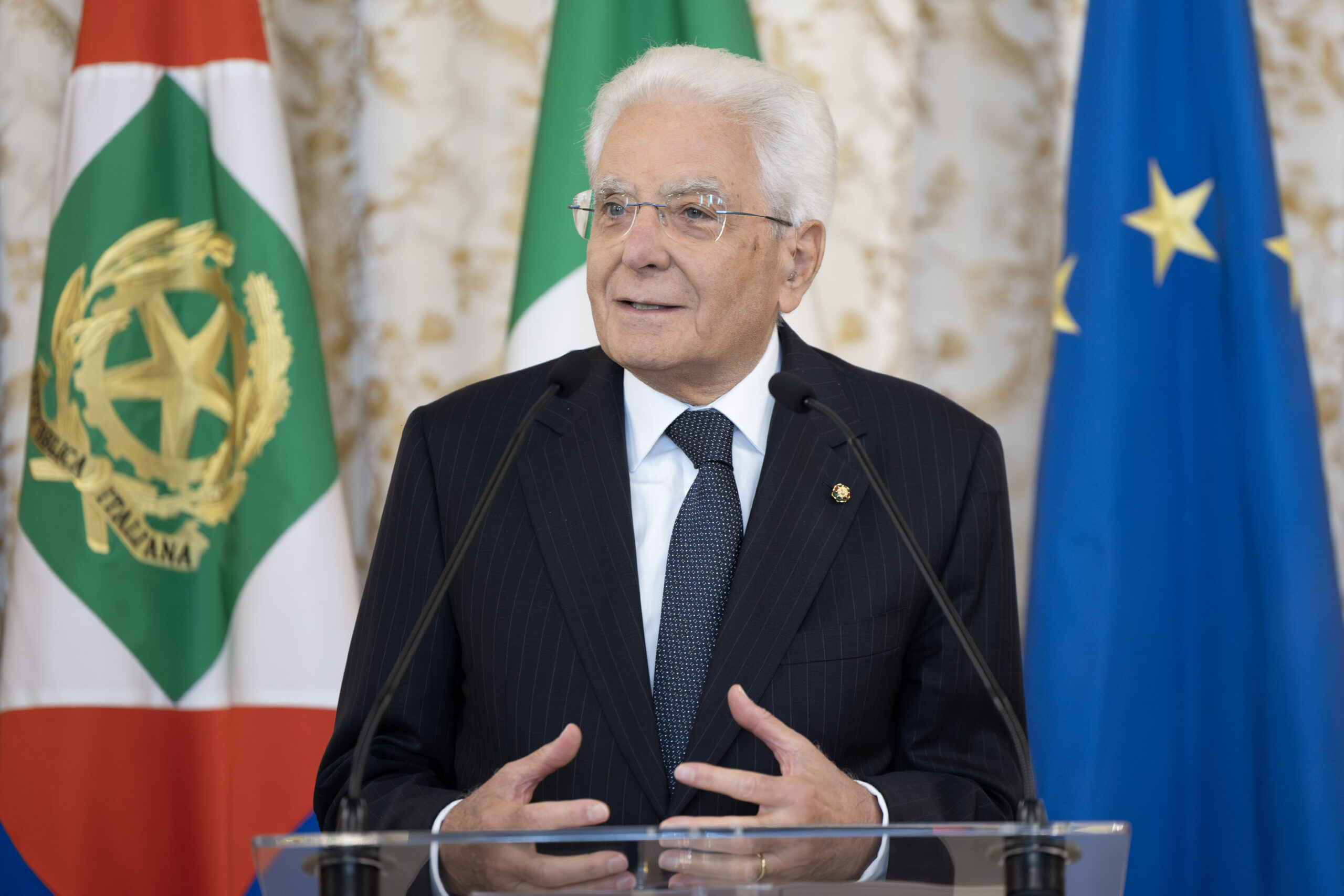 Mattarella: “I diritti dei bambini sono a rischio, come nella disumana condizione di Gaza”
