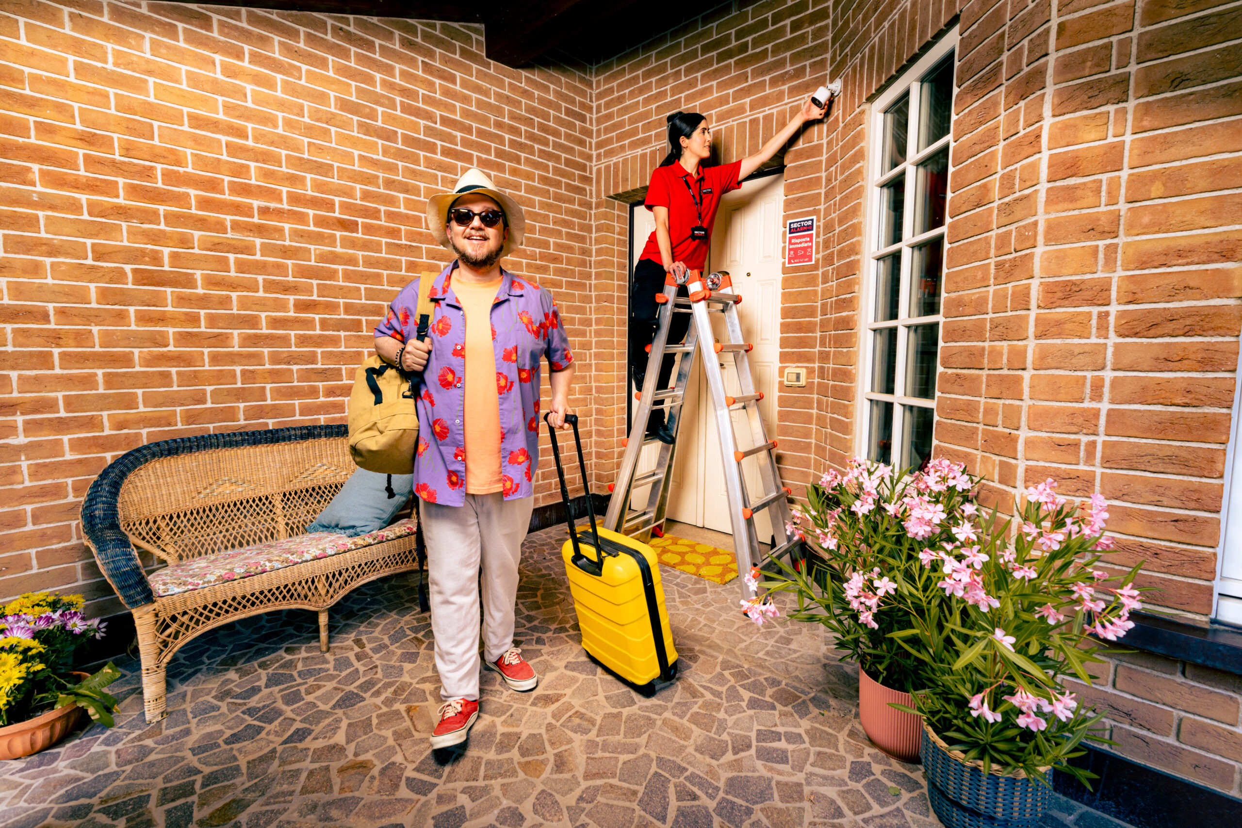 Sector Alarm in tv con il suo primo spot a firma Sbam