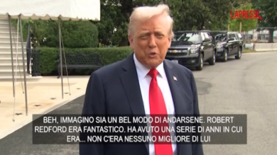 Morte Redford, Trump: "Era fantastico"