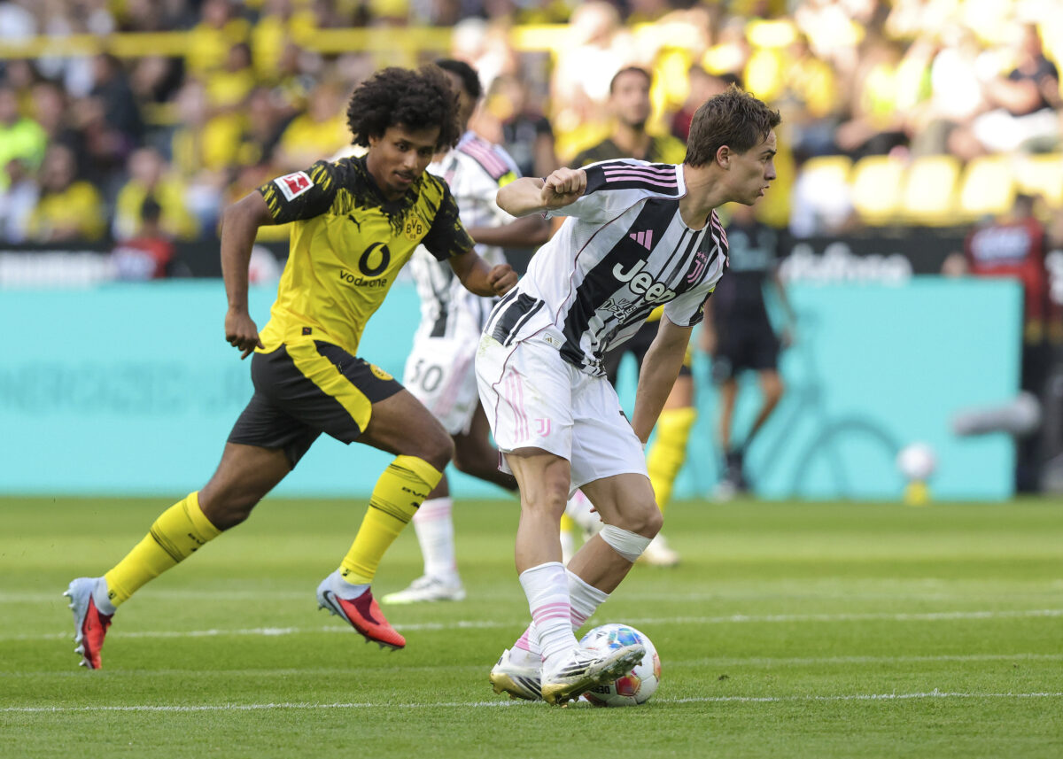 juventus borussia dortmund in champions league dove vederla probabili formazioni pronostico le altre partite di oggi