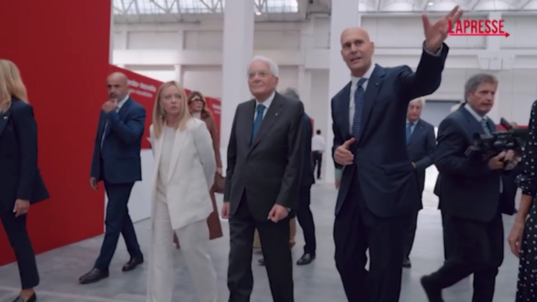 Meloni e Mattarella a Fabriano per i 100 anni di Francesco Merloni