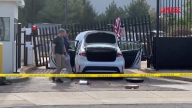 Usa, automobilista si schianta contro il cancello dell'FBI a Pittsburgh