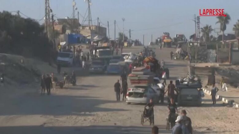 Offensiva a Gaza City, migliaia di palestinesi in fuga