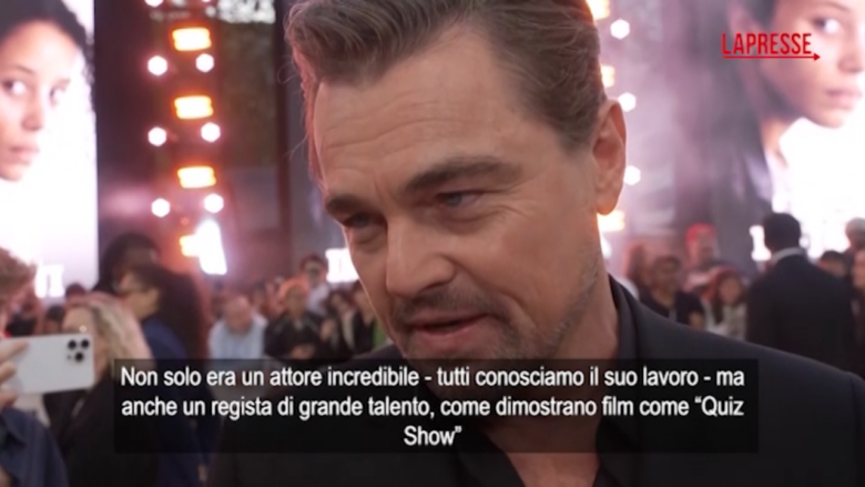 Robert Redford, DiCaprio: "Abbiamo perso una leggenda"