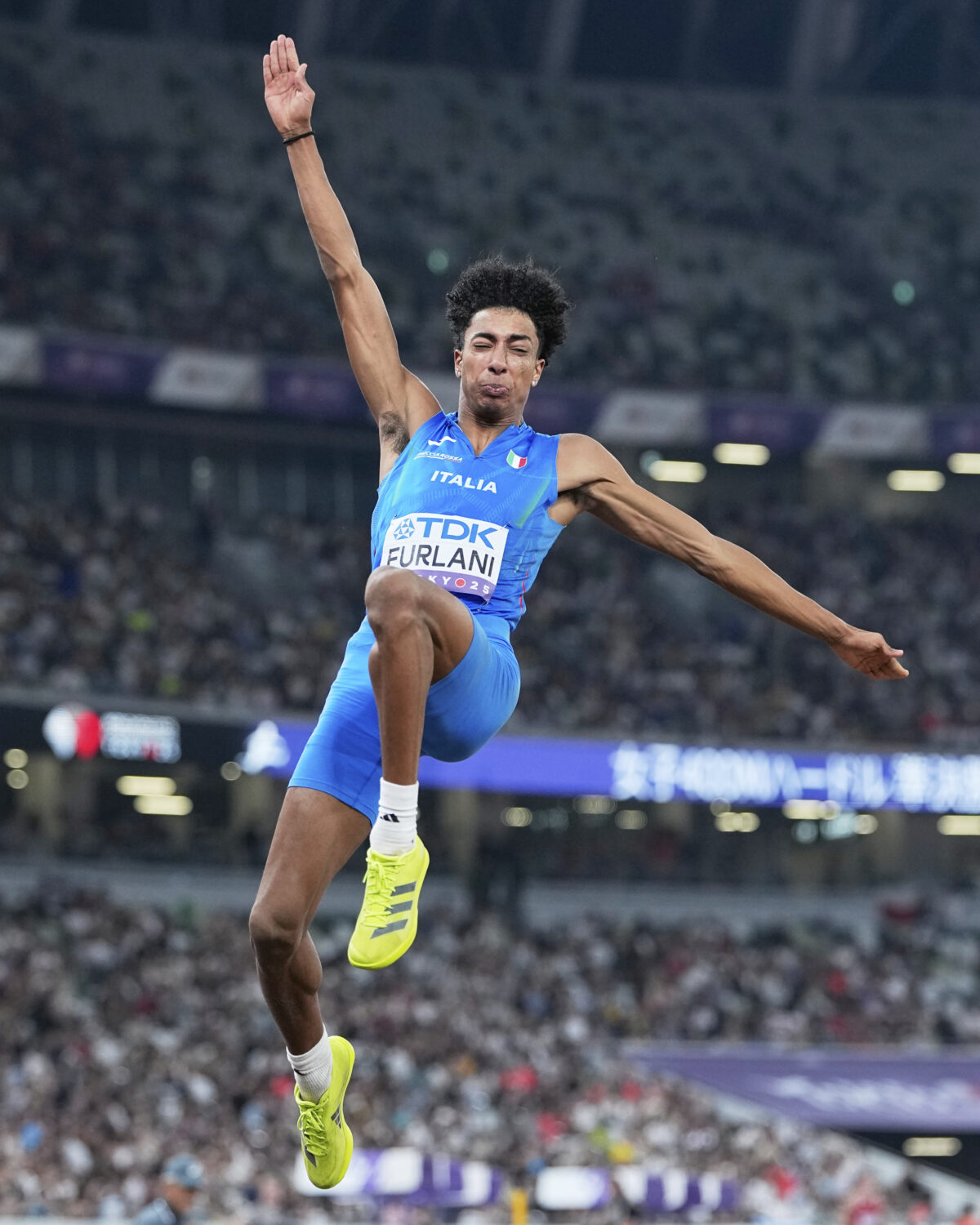 Galleria foto 'Mondiali atletica 2025, Mattia Furlani oro nel lungo a Tokyo: il salto in 7 foto' - foto 3