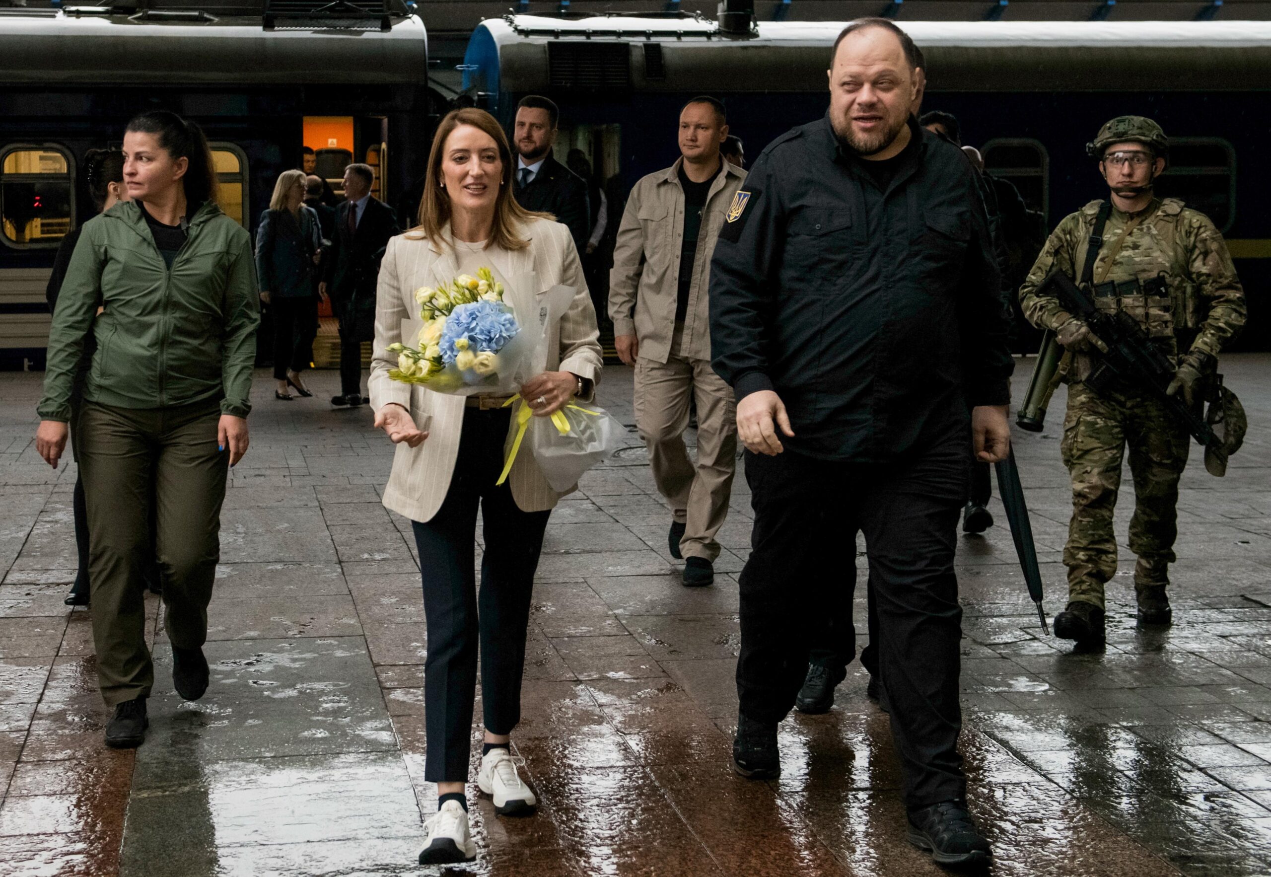 Ucraina, Metsola a Kiev: “L’Europa conferma il suo sostegno” Ucraina, Metsola a Kiev: “L’Europa conferma il suo sostegno”