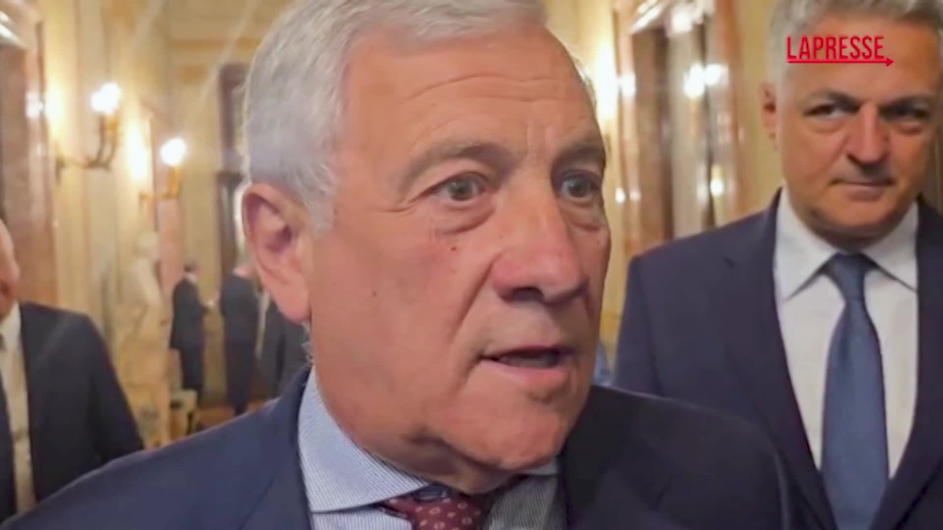 israele tajani favorevoli a sanzioni anche contro ministri dai toni violenti