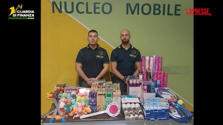 Parma, sequestrati oltre 4mila prodotti non a norma