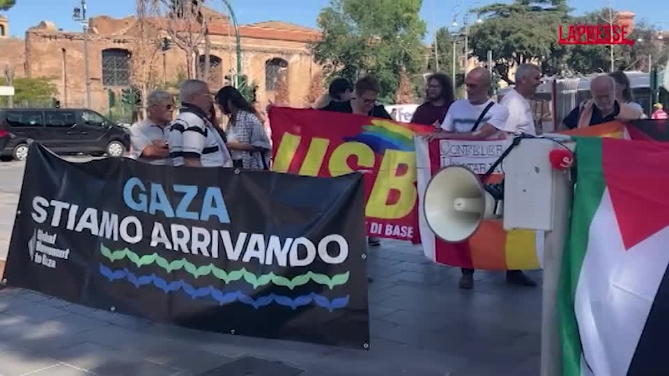 gaza il 22 settembre sciopero generale e manifestazione alla stazione termini di roma