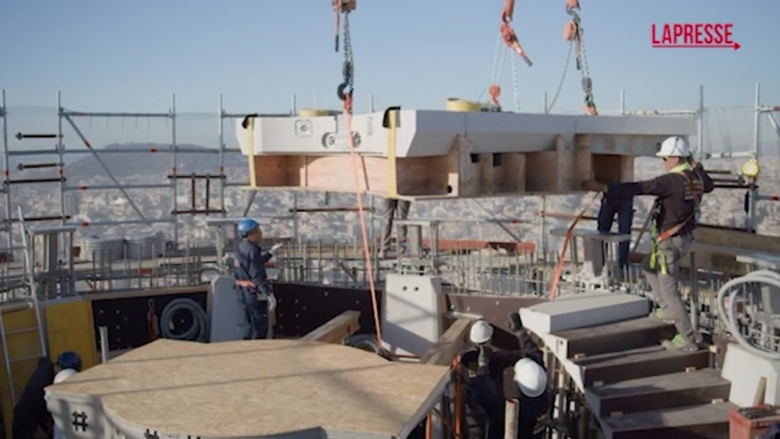Sagrada Familia, a Barcellona proseguono i lavori in vista dell'inaugurazione