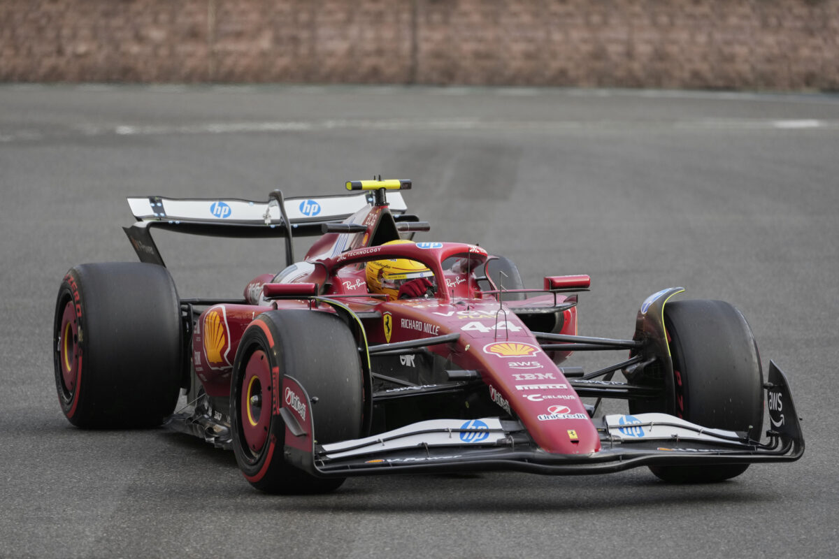 f1 gp azerbaigian doppietta ferrari nelle libere hamilton davanti a leclerc