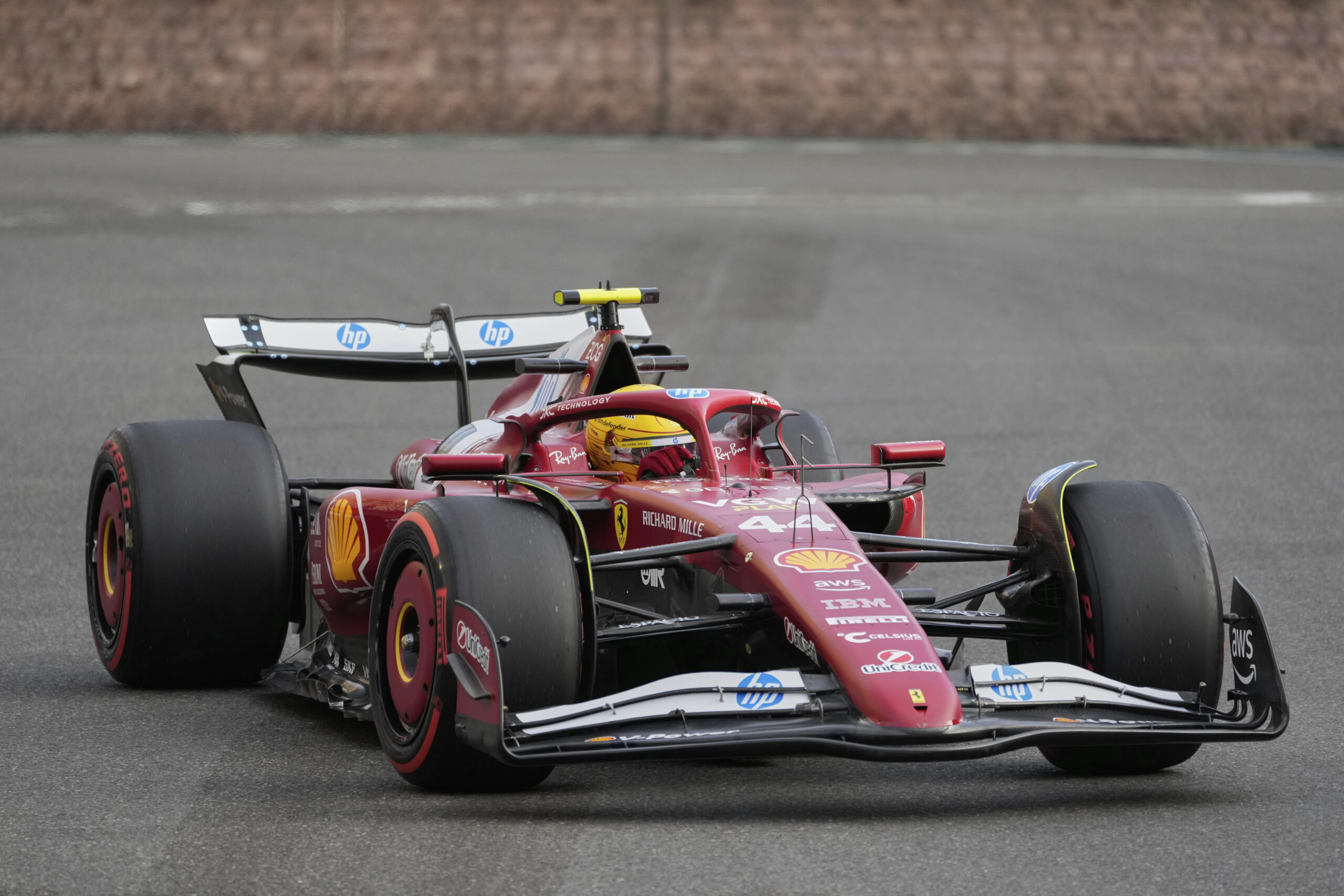 F1, GP Azerbaigian: doppietta Ferrari nelle libere, Hamilton davanti a Leclerc