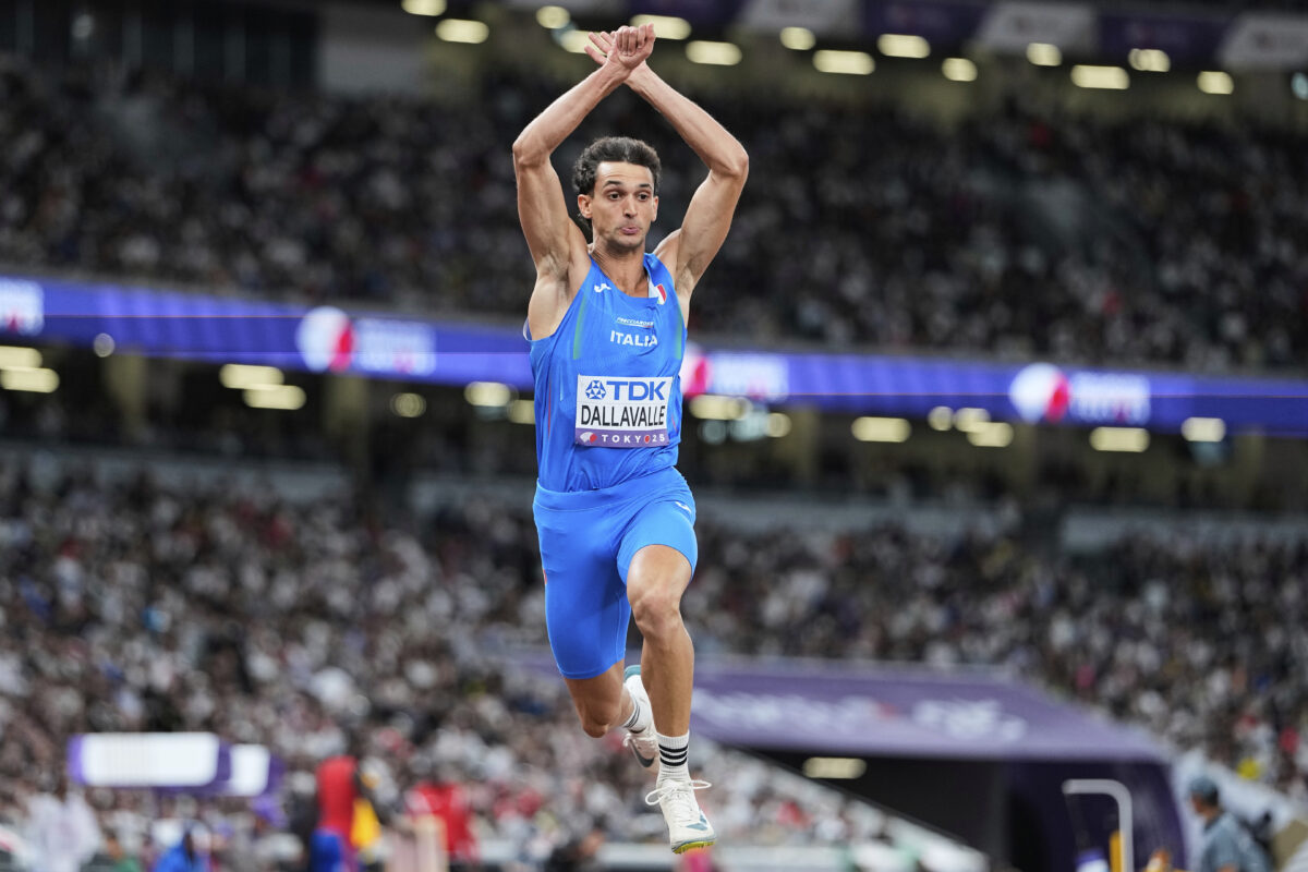 Andrea Dallavalle Mondiali di atletica di Tokyo
