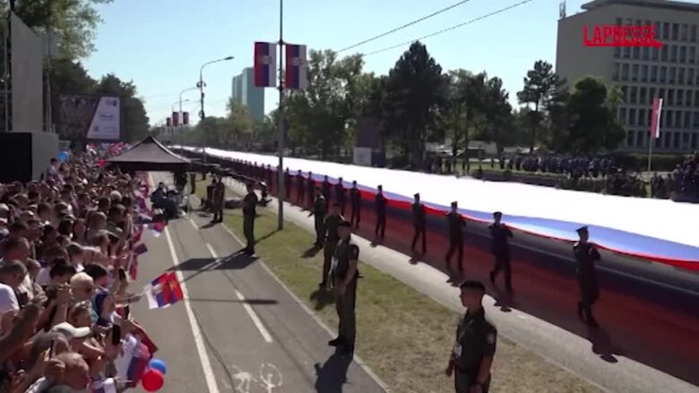 Serbia, maxi parata militare a Belgrado con oltre 10mila soldati