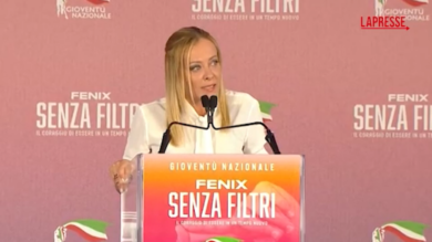 Meloni: “Noi mossi da amore mai da odio”