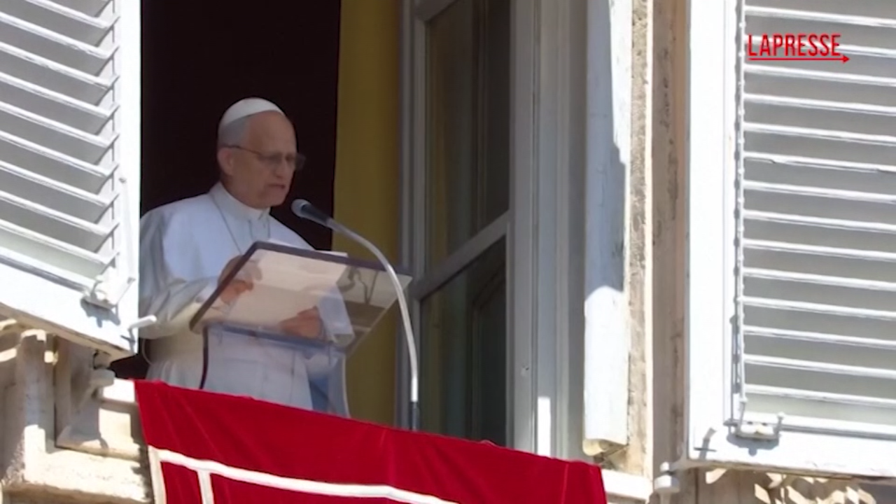 Gaza, Papa Leone XIV: "Chi ama i popoli lavora per la pace"