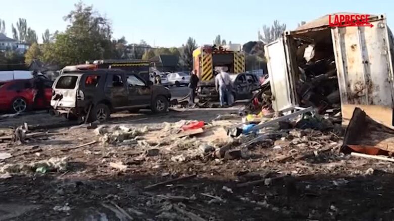 Ucraina, almeno due morti in raid russo a Zaporizhzhia