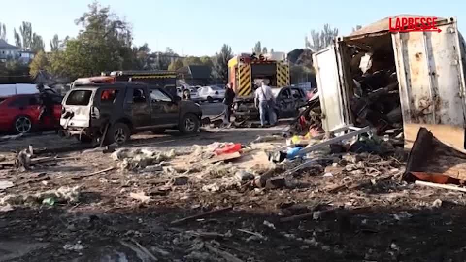 Ucraina, almeno due morti in raid russo a Zaporizhzhia