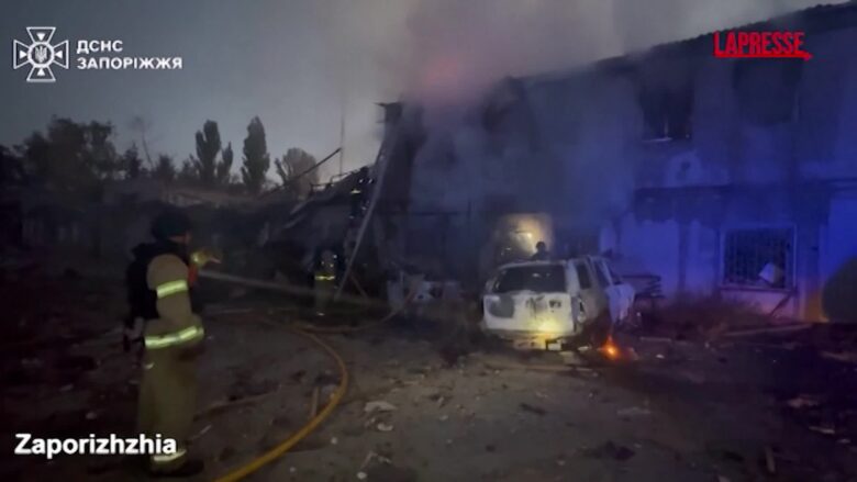 Ucraina, attacchi russi su Zaporizhzhia e Sumy: incendi ed edifici distrutti