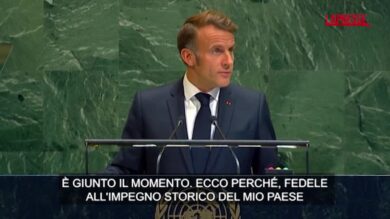 Francia, Macron annuncia il riconoscimento dello Stato di Palestina: "E' giunto il momento"
