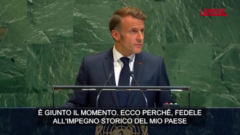 Francia, Macron annuncia il riconoscimento dello Stato di Palestina: "E' giunto il momento"
