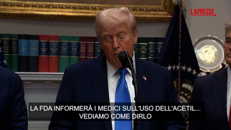 Usa, Trump: "Rischio elevato di autismo, donne incinta limitino uso del paracetamolo"