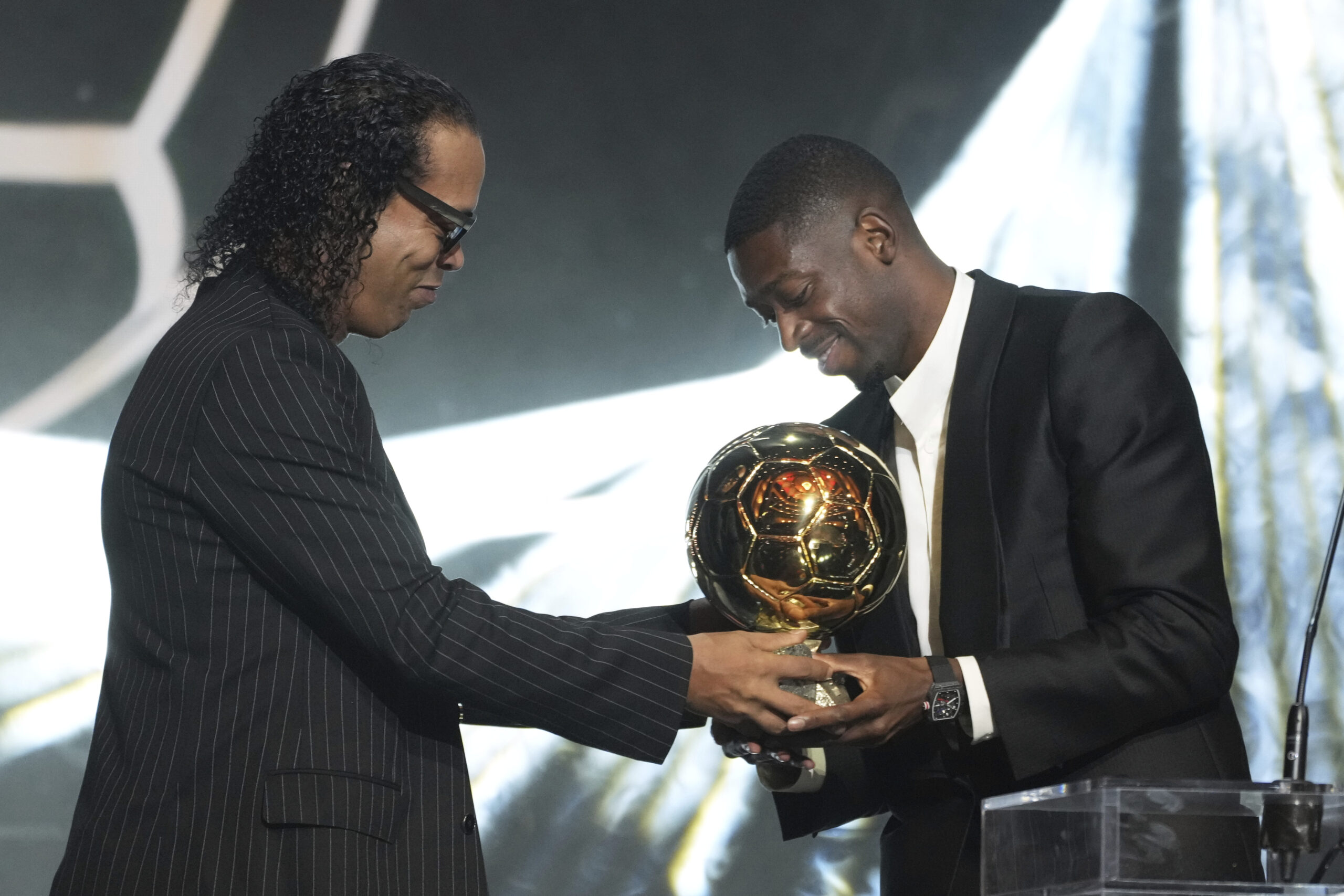 Pallone d’Oro 2025 a Dembelè: la classifica in 10 foto