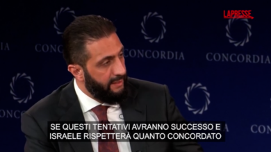 Siria, Ahmad al-Sharaa: "Stiamo cercando di avviare negoziati con Israele"