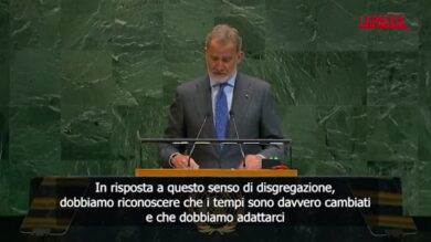 Re Felipe VI di Spagna all'Onu: "Dobbiamo evitare gli errori del passato"