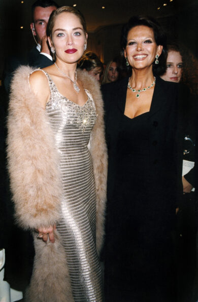 Claudia Cardinale e Sharon Stone