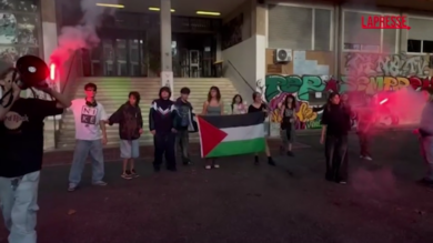 A Roma istituto Rossellini occupato: “Dopo l’attacco alla Global Sumud Flotilla è ora di agire”