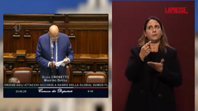 Flotilla, Crosetto: "Noi in grado di far giungere a Gaza aiuti in poche ore"