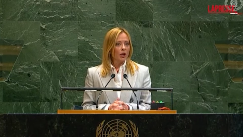 Gaza, Meloni all’Onu: “Israele ha superato limite proporzionalità”