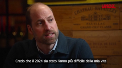 Principe William: "2024 l'anno più difficile della mia vita"