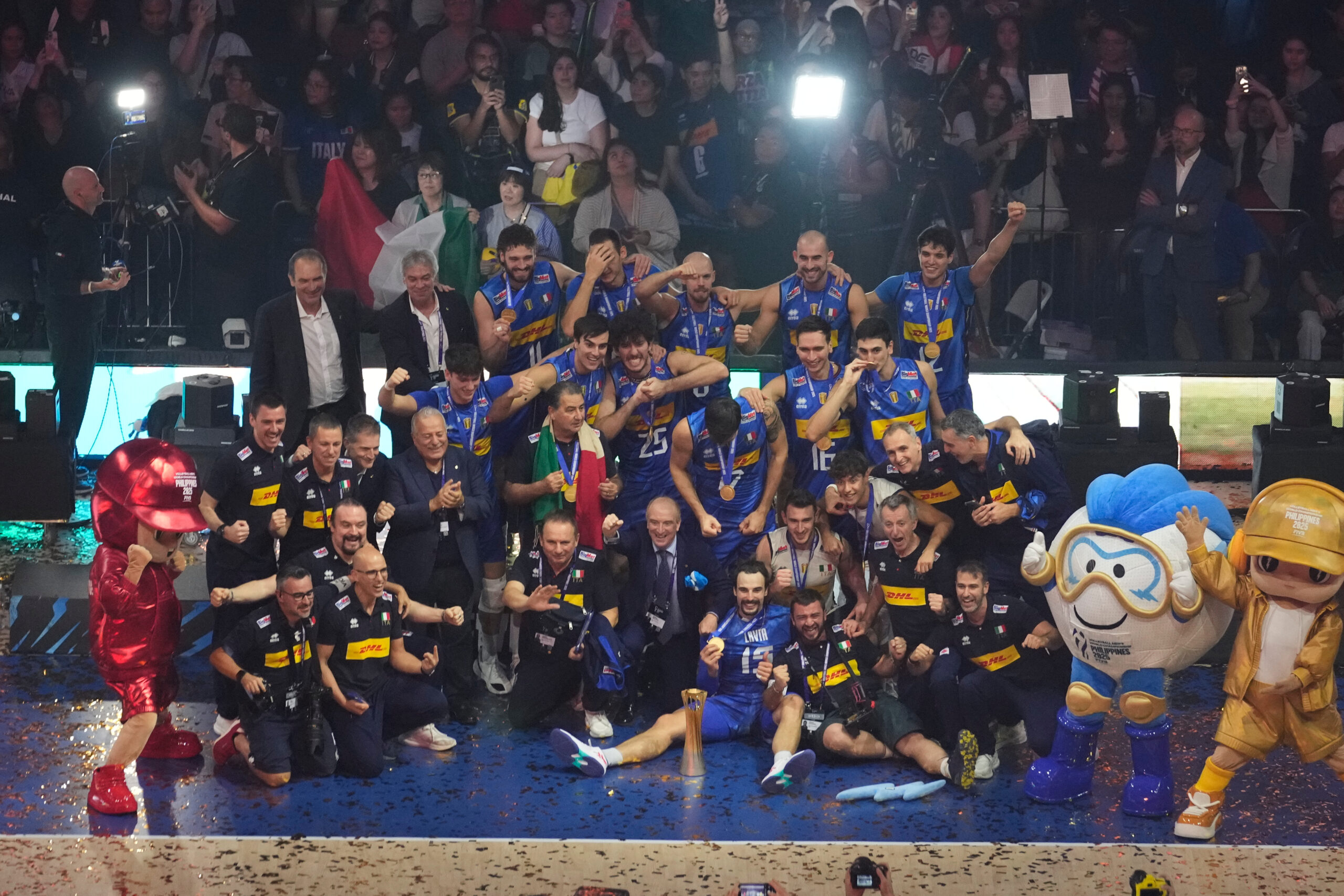 Mondiali pallavolo maschile 2025, Italia ancora sul tetto del mondo