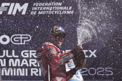 Marc Marquez campione del mondo MotoGp, Bagnaia vince il Gp Giappone 2025