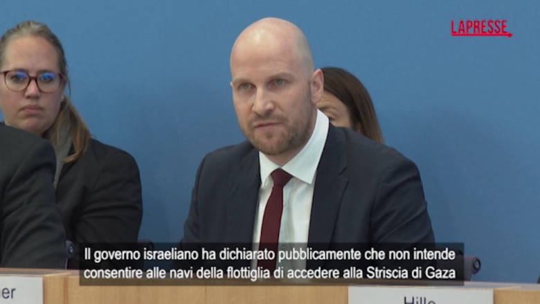 Flotilla, Germania: "Esiste il rischio di un intervento violento da parte di Israele"