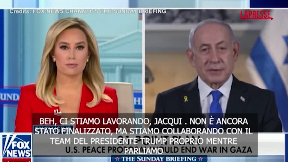 Medioriente, Netanyahu: "Al lavoro con team Trump per piano di pace"