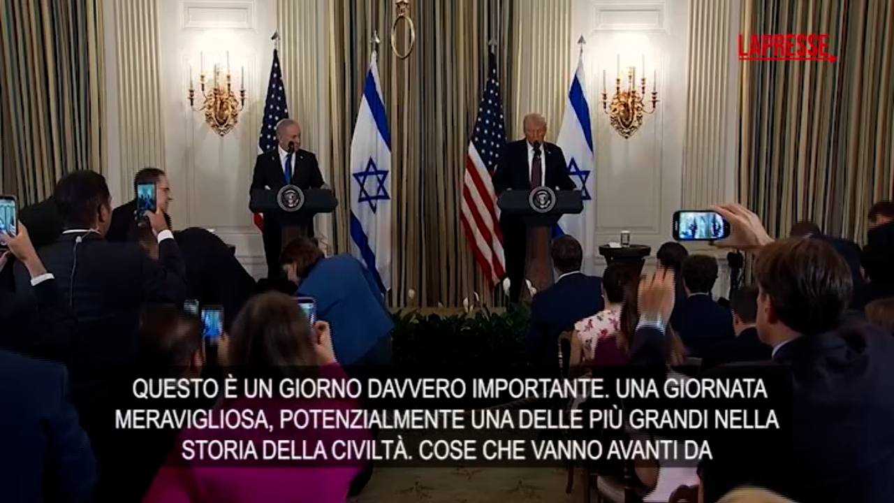 Gaza, Trump: "Giorno davvero importante. Siamo molto, molto vicini"